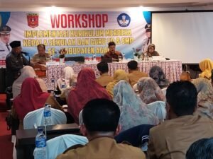 Bupati Agam Buka Workshop Kurikulum Merdeka Bagi Kepala Sekolah dan Guru