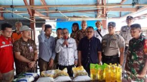 Mentawai Gelar Pasar Murah di Sioban, Kecamatan Sipora Selatan
