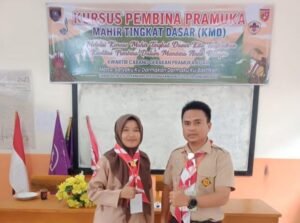 2 Pembina Gudep Pramuka SMAN 1 Tj. Mutiara Ikuti KMD Mandiri PKBM