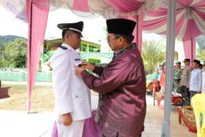 Sempat Tertunda, Bupati Pasaman Lantik Wali Nagari Panti Terpilih