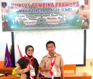 Muhammadiyah Lawang Utus Silvia dan Zilfaroni Latihan Pembina Pramuka