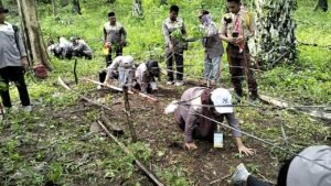 Hujan Mengguyur, 67 Pembina Pramuka Peserta KMD, Semangat Ikut Hiking