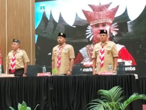 KaKwarda Sumbar Buka Secara Resmi Rakerda Tahunan Pramuka