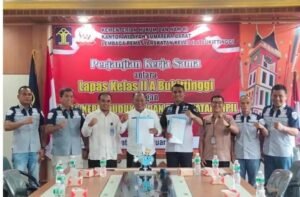Lapas Kelas IIA Bukittinggi Kerjasama Disdukcapil Agam, Rekam Data Wabin