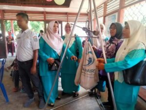 Kendalikan dan Cegah Polio di Kinali, Sekna Tinjau Vaksinasi Polio