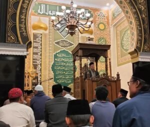 Shalat Tarwih Malam Kedua di Masjid Raudhatul Jannah Kubu Gulai Bancah
