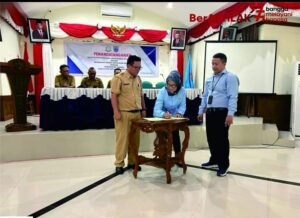 Dinas PUPR Mentawai Tanda Tangani MoU dengan Kejari Mentawai