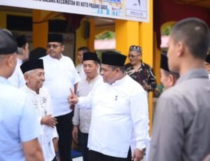 Jembatan Lubuk Napa Selesai Direhab, Masyarakat Bersyukur, Bupati Datang