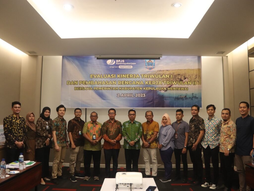 Pj. Bupati Mentawai Hadiri Rapat Evaluasi Kerja BPJS Triwulan Satu 2023