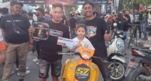 Kiding Taruna Juara I Kelas Scuter Racing Vespa Sudirman Cup Race Series I Bukittinggi 