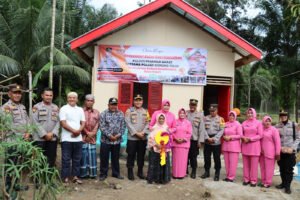 Atas Aksi Polres Pasbar, Jelang Lebaran Tiba,  Rumah Masdiana Jadi Baru