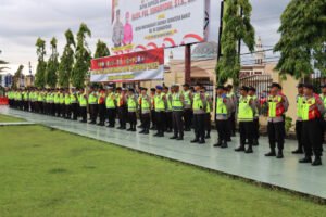 Pengamanan Malam Takbiran Ditinjau Langsung Kapolres Pasaman Barat
