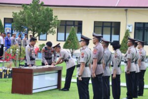 Polres Pasaman Barat Gelar Upacara Mutasi dan Serah Terima Jabatan