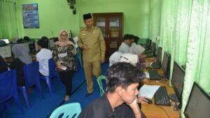 Hebat!, Wako Pariaman Tinjau Seleksi Masuk TEL-U Program Saga Saja