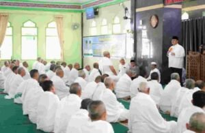 Bupati Pasaman H.Benny Utama Buka Manasik Haji Calhaj Pasaman