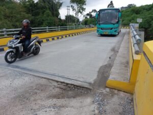 Jembatan Rakik Tidak Nyaman Dilintasi, Perlu Pembenahan Kembali