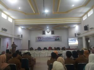 Wakil Bupati Buka Rakor Percepatan Penurunan Stunting Kab. Pasaman