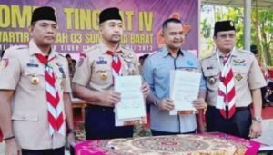 Kateda, Kwarda Pramuka Sumbar Kolaborasi Gerakan Keluar Bersih