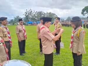 Kakwarcab Agam Resmikan Raimuna di Ponpes Asy Syarif Sdg. Kt. Laweh