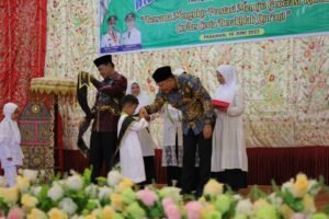 Wabup Apresiasi Wisuda Anak Didik Raudhatul Athfal Kab. Pasaman