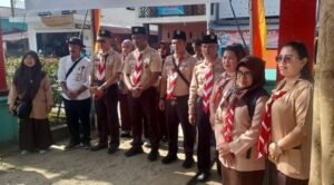 Kwarda 03 GP Sumbar Sosialisasikan Seragam Pramuka di Kwarcab Mentawai