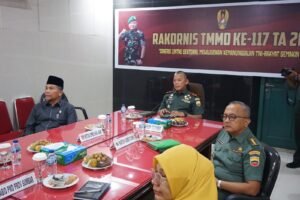 Persiapan TMMD Simarasok, Ketua DPRD Agam Hadiri Rakor di Korem
