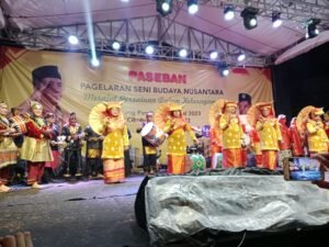 Tari Payuang dan Tari Piring Kwarda Sumbar Heboh Pentas Utama KPN 2023