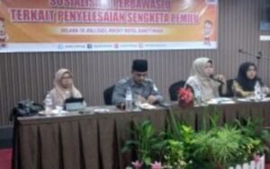 Bawaslu Bukittinggi Gelar Sosialisasi Penyelesaian Sengketa Pemilu