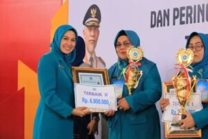 TP PKK Kab. Pasaman Meraih Juara Pada Jambore Kader PKK Sumbar