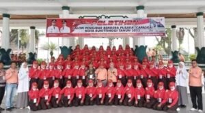 54 Pelajar Kota Bukittinggi Ikuti Pelatihan Tahap I Paskibraka Tahun 2023