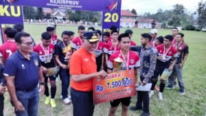 Tunas Harapan FC Agam Raih Juara I KU-20+ Kejurprov Sumbar 2023
