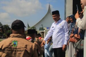 Wakil Bupati Lepas Kontingen Pramuka Pasaman ke Raimuna Nasional Cibubur