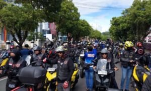 Dilepas Wagub 800 Rider X-Max Nasional 2023 di Kota Bukittinggi