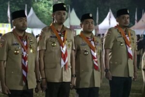Kamabicab Pramuka Bukittinggi Terima Penghargaan Lencana Melati