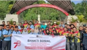 HUT Menkumkham ke-78, Lapas Bukittinggi Bhakso di TMP Bukittinggi