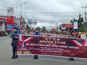 7 Polwan Polda NTB Napak Tilas di Polresta Bukittinggi, Sumatera Barat