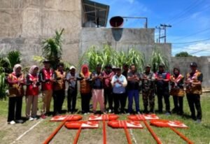 Peduli, Kwarda 03 GP Sumatera Barat  Pasang Rambu Evakuasi