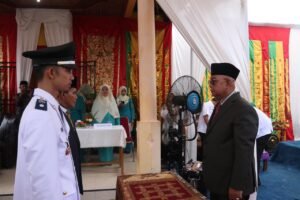 Sekda Agam Saksikan Sertijab Walinagari Terpilih Sitanang 2023-2029 