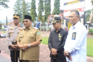 Bupati Pasaman Benny Utama Hadiri Apel Pasukan Operasi Zebra Singgalang