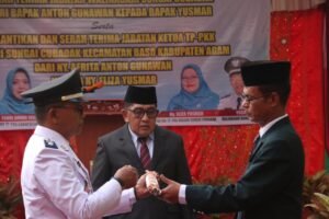 Wali Nagari Definitif Sungai Cubadak, Kecamatan Baso Melaksanakan Sertijab