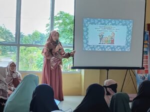 Santri, Orangtua Santri Ponpes PADI, Training ke Kantor Perpustakaan Agam