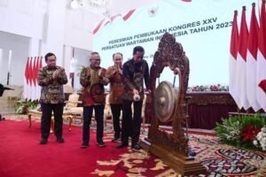 Buka Kongres XXV PWI, Presiden Ajak Insan Pers Pegang Teguh Kode Etik Jurnalistik