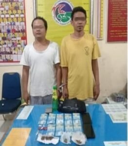 Pengedar Sabu Asal Solok dan  Tanah Datar Diciduk Tim Polres Tanah Datar 