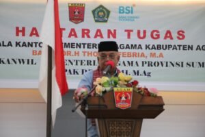 Hantaran Tugas Kakanmenag Agam, Sekda, Bupati Punya Harapan Besar