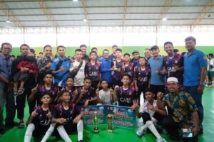 Pertandingan Cukup Liat, SMA Negeri 1 Batusangkar, Raih Bupati Cup Futsal