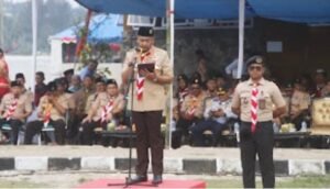 Ketua Kwarda Sumbar Audy Joinaldy Buka KBN Tahun 2023 di Kep. Mentawai 