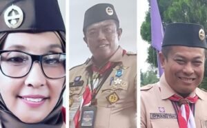 3 Pelatih Pembina Pramuka Kwarda Sumbar TOT di Cibubur 