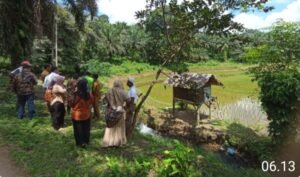 Keltan Latihan Pengukuran Lahan Pertanian di BPP IV Koto Aur Malintang