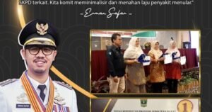 Kendalikan Penyakit Menular,  Pemko Bukittinggi Raih Penghargaan Sumbar