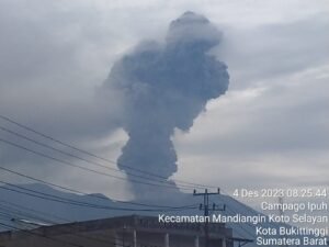 Data Senin Pagi, Pendaki Gunung Marapi di Posko PMI dan BPBD